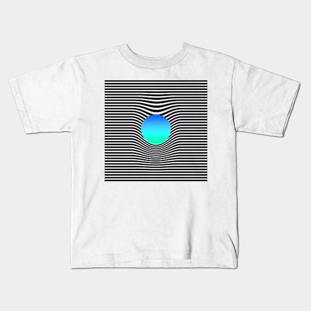 gravity v2 Kids T-Shirt by claudiolemos